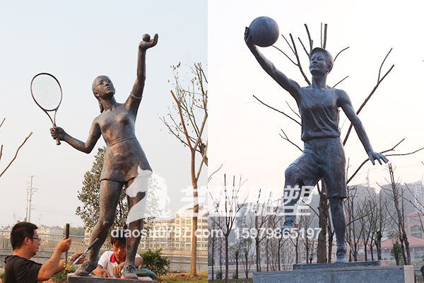 赣州体育雕塑