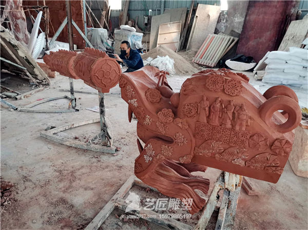 玻璃钢民俗文化雕塑 赣州玻璃钢雕塑厂家