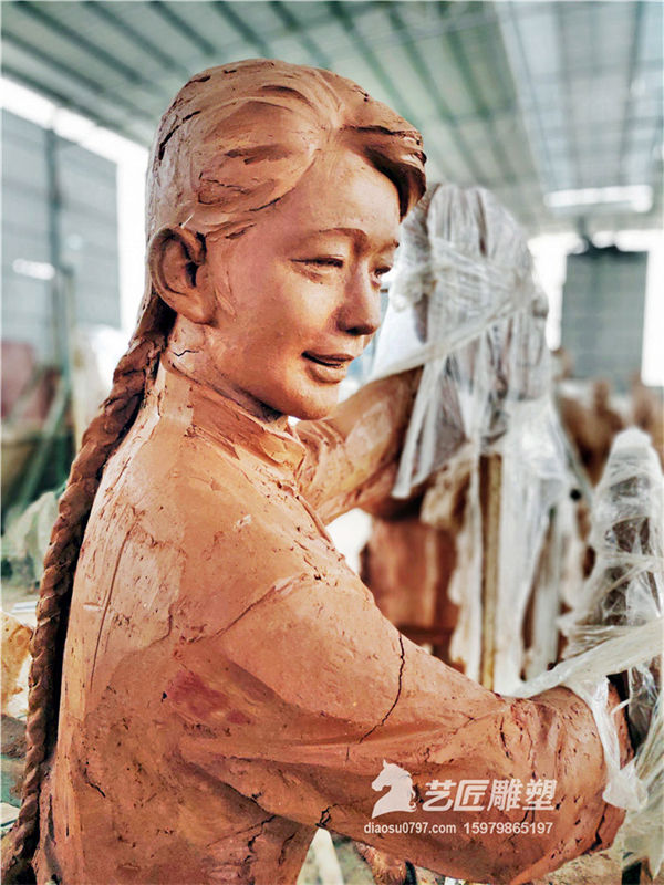 江西人文文化特色雕塑 赣州玻璃钢雕塑厂家