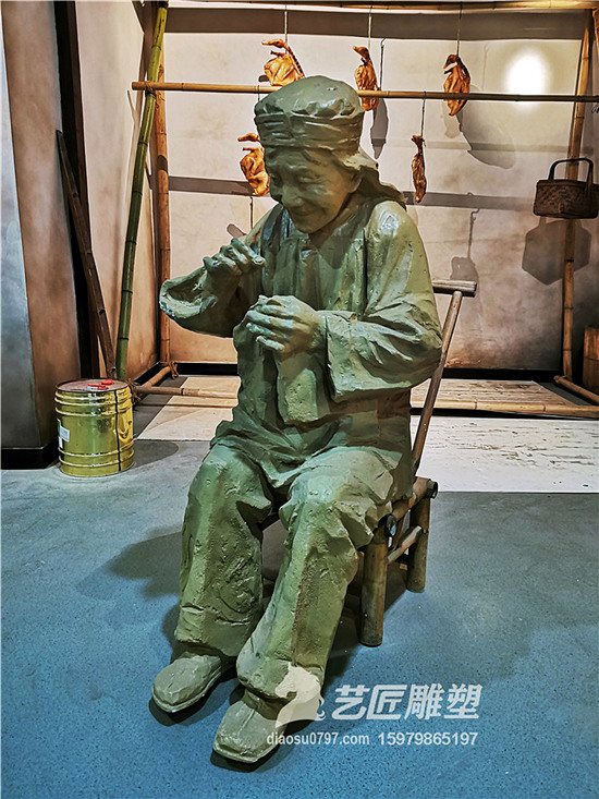 江西（赣县）客家博物院雕塑—客家母亲雕塑